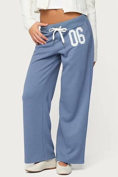 Edikted Petite 06 Sweatpants In Blue