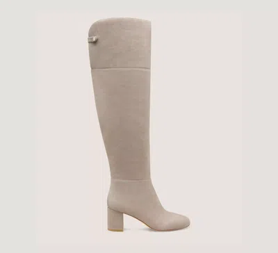 Stuart Weitzman Wynn Over-the-knee Boot 60 In Neutral