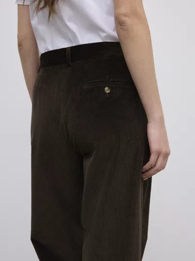 House Of Dagmar Cotton Corduroy Trousers In Brown