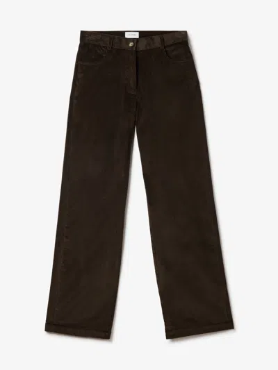 House Of Dagmar Cotton Corduroy Trousers In Brown
