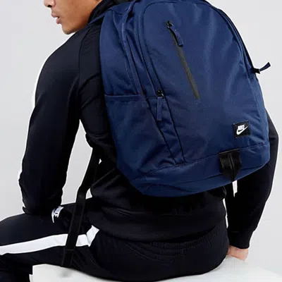 Nike All Access Soleday Backpack 'navy' In Blue