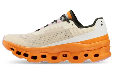 On (wmns)  Running Cloudmster 'fawn Tumeric' In Orange