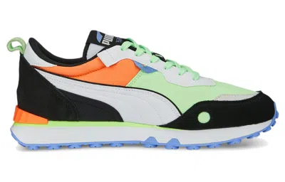 Puma Rider Fv 'future Vintage Black Fizzy Lime' In Multi