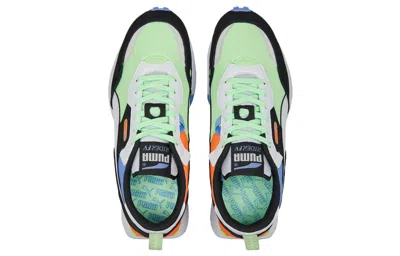 Puma Rider Fv 'future Vintage Black Fizzy Lime' In Multi
