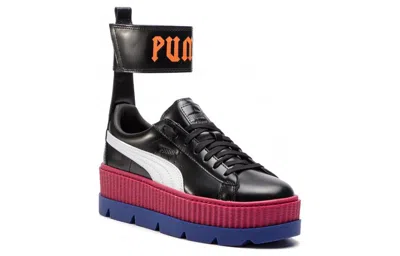 Puma (wmns)  Fenty X Ankle Strap Creeper 'red Bud' In Multi
