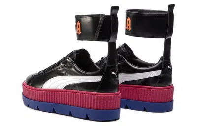 Puma (wmns)  Fenty X Ankle Strap Creeper 'red Bud' In Multi