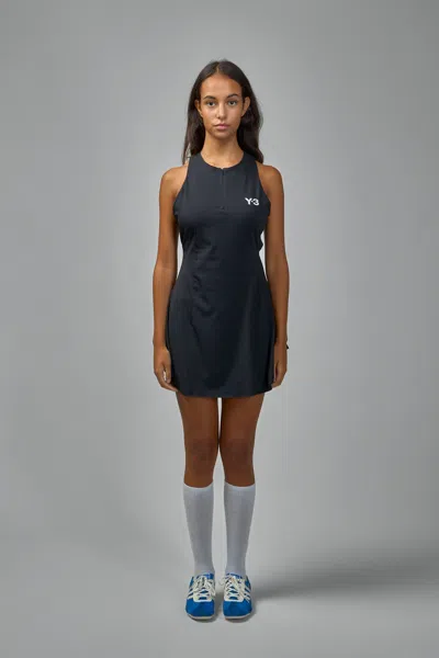 Y-3 Black Day Dress With Minimalist Design In Black
