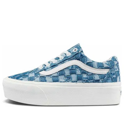 Vans (wmns)  Old Skool Stackform 'woven Denim' In Blue