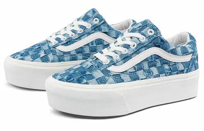Vans (wmns)  Old Skool Stackform 'woven Denim' In Blue