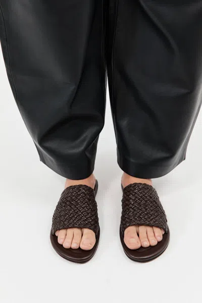 St Agni Woven Minimal Slide In Brown