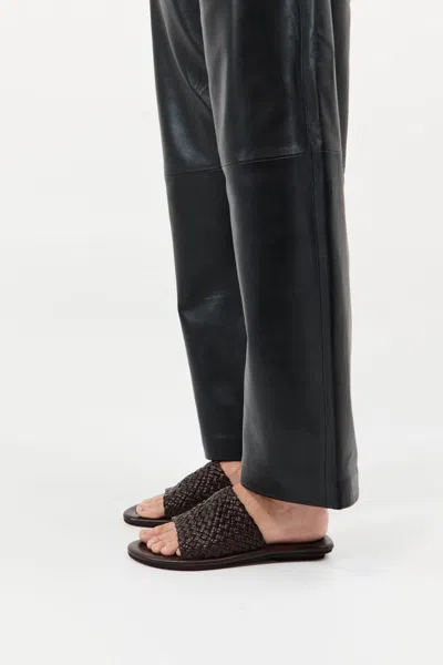 St Agni Woven Minimal Slide In Brown