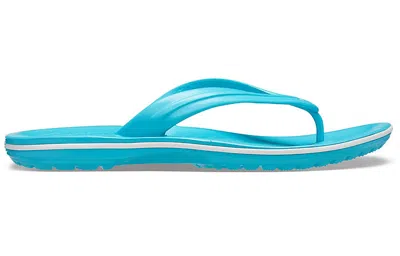 Crocs Crocband™ Flips Unisex Digital Aqua M10 In Blue