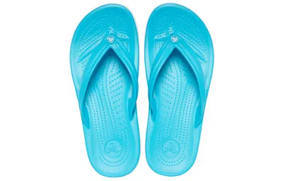 Crocs Crocband™ Flips Unisex Digital Aqua M10 In Blue