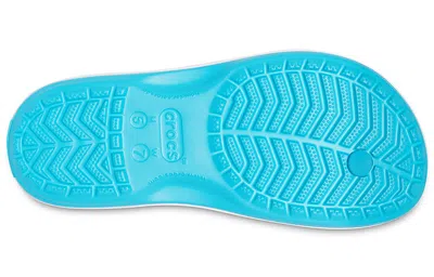 Crocs Crocband™ Flips Unisex Digital Aqua M10 In Blue