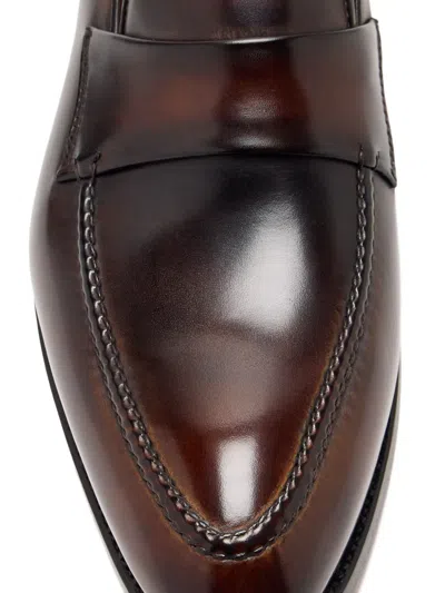 经典皮质乐福鞋