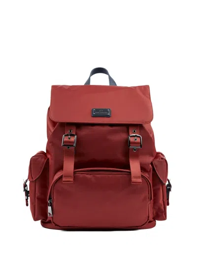 Paul & Shark Buckle-fastening Backpack In Red