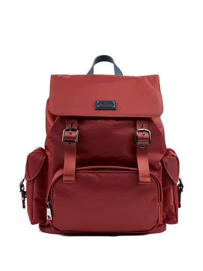 Paul & Shark Buckle-fastening Backpack In Red
