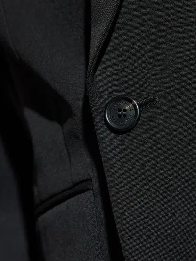 Dsquared2 Double-breasted Wool Suit In Black