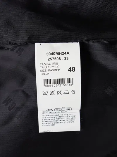 Msgm Hooded Corduroy Jacket In Multi