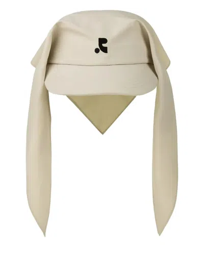 Rest&recreation Logo-embroidered Scarf Cap In Neutral