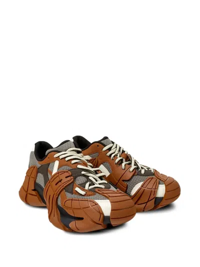 Camperlab Tormenta Lace-up Sculpted Sneakers In Brown