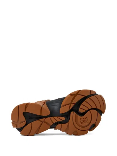 Camperlab Tormenta Lace-up Sculpted Sneakers In Brown