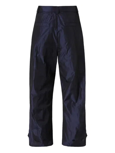 Pinko Straight-leg Casual Pants In Blue