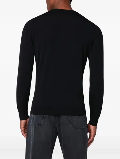 Drumohr Turtleneck Wool Sweater Long Sleeves In Gold