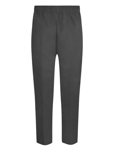 Zeco Schoolwear Elasticated Trousers In Gray