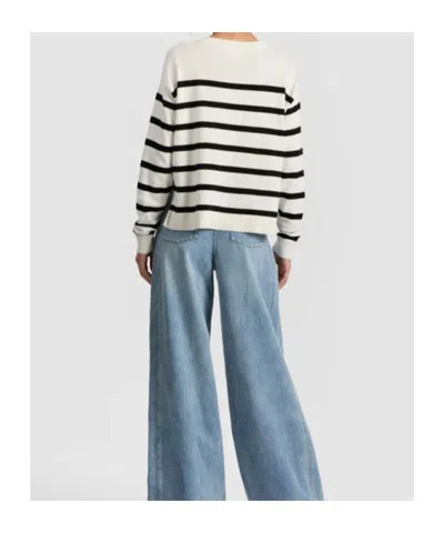 Alice And Olivia Harold Wool-blend Pullover In White