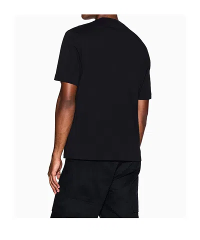 Armani Exchange Short Sleeve T-shirt In Black