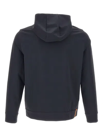 Rrd Fixed-hood Zip-front Jacket In Blue
