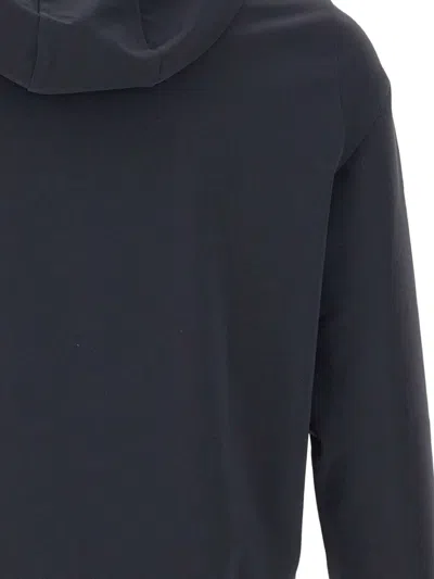 Rrd Fixed-hood Zip-front Jacket In Blue