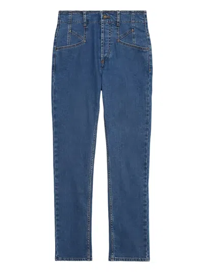 Isabel Marant Niliane Jeans In Blue