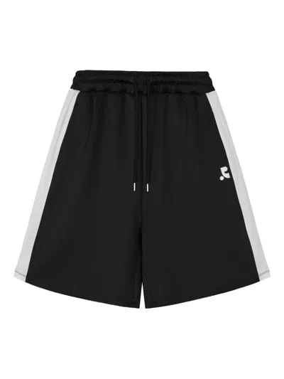 Rest&recreation Panelled Jersey Shorts In Gold