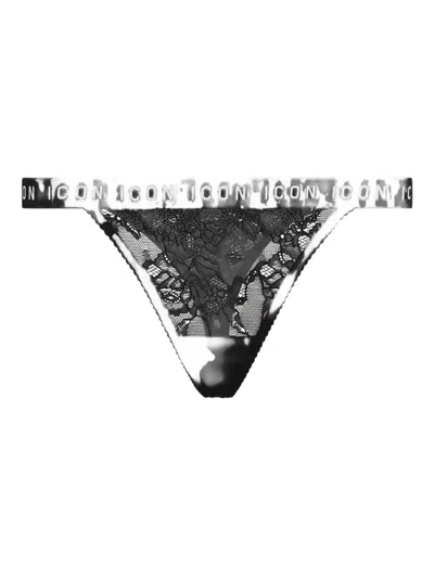 Dsquared2 Laced Briefs In Black