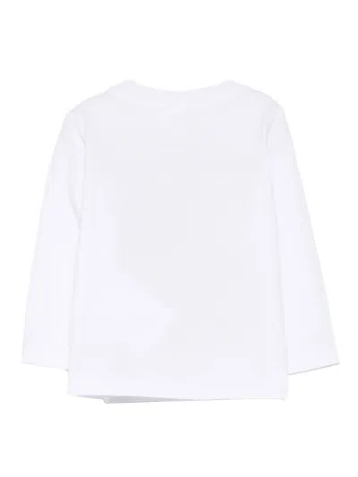 Stella Mccartney Baby Boys Long Sleeve Monster T-shirt In White