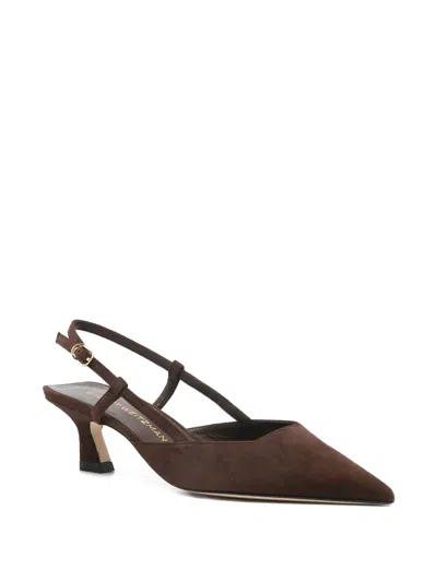 Stuart Weitzman Vivienne Slingback In Brown