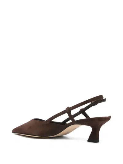 Stuart Weitzman Vivienne Slingback In Brown