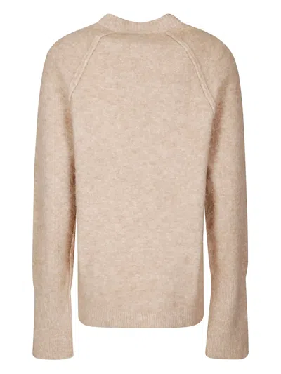 Jejia Carla Raglan-sleeve Jumper In Neutral