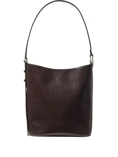 Kate Spade New York Halo Large Leather Shoulder Bag In Brown