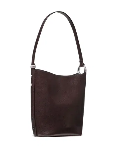 Kate Spade New York Halo Large Leather Shoulder Bag In Brown