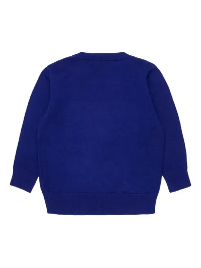 Dsquared2 Wool Sweater In Blue