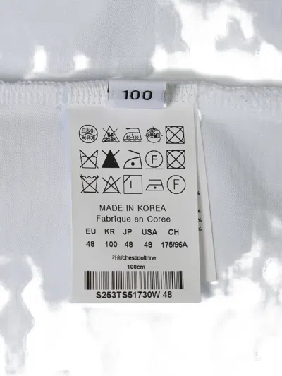 Solid Homme Rainbow Cake T-shirt In White