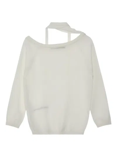 Rest&recreation One-shoulder Jumper In White