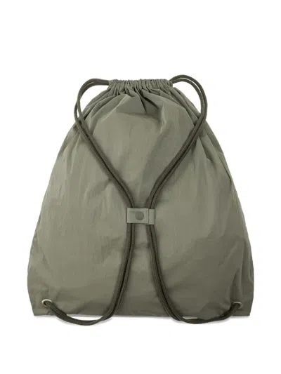 Rest&recreation Drawstring Backpack In Green