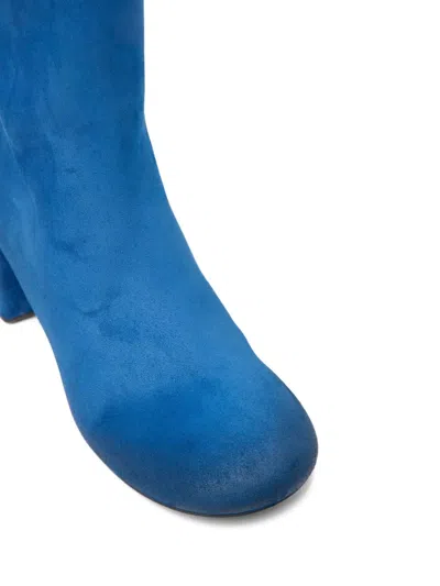 Marsèll Basata Suede Boots In Blue