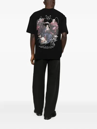 Hamza Bird T-shirt In Black