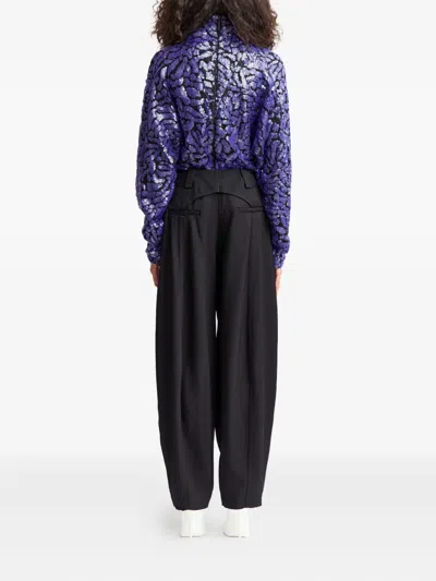 16arlington Olamo Lace Sequinned Top In Pink