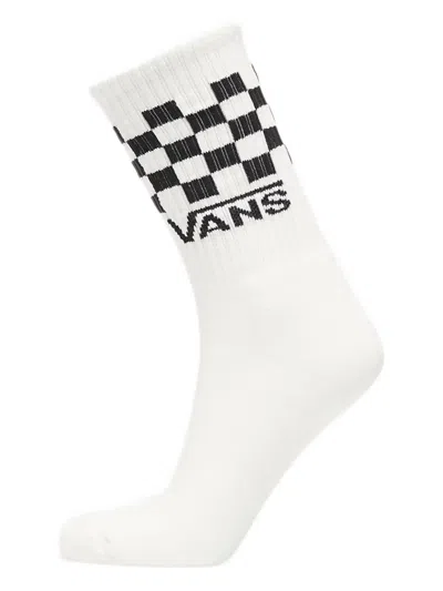 Vans Checkerboard Crew Socks In Multi